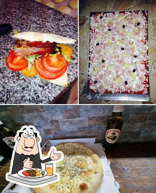 Еда в "Pizzeria Sciuè Sciuè"