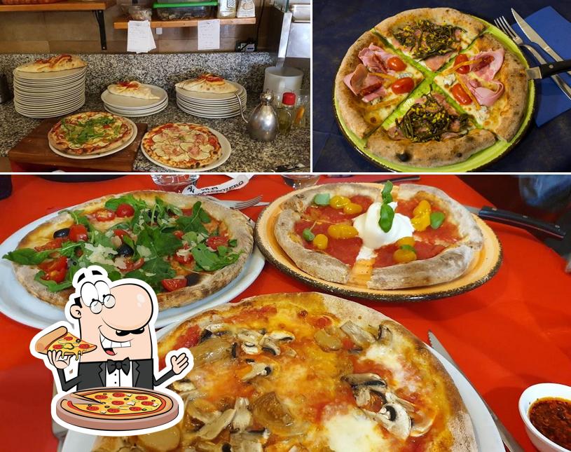 Scegli tra le molte varianti di pizza