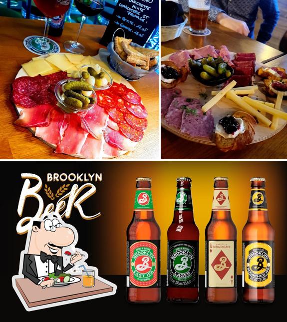 La cibo e birra del ristorante