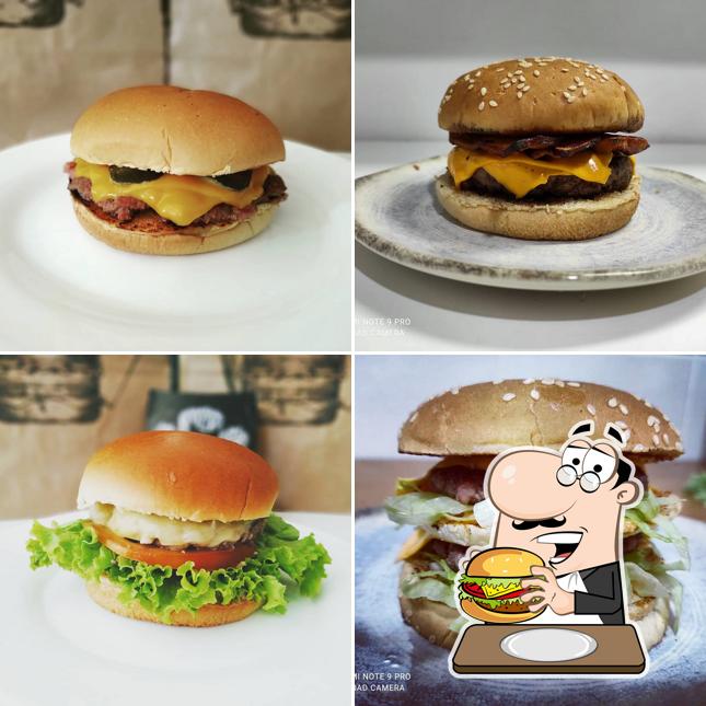 Hambúrguer em B.Burguer
