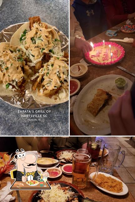 Zapatas Grill Mexican Restaurant in Hartsville Restaurant menu and