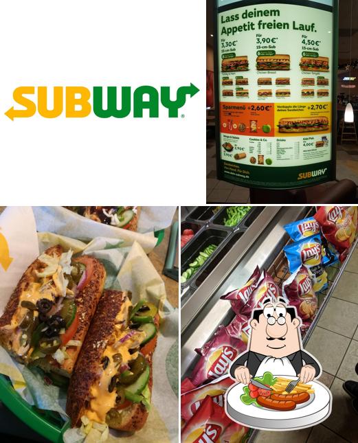 Nourriture à Subway