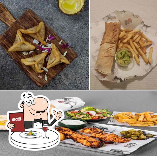 Ultimate Chicken Wraps, Platters & Bites, Abu Dhabi Restaurant menu