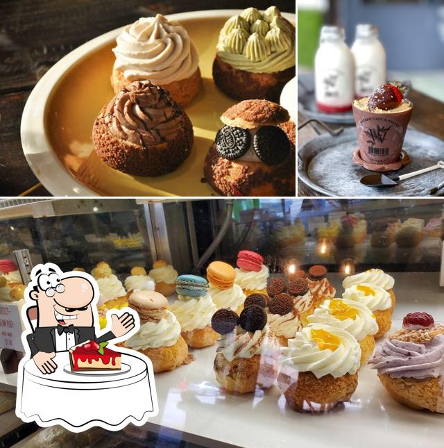 Wicked Cafe offre une éventail de desserts