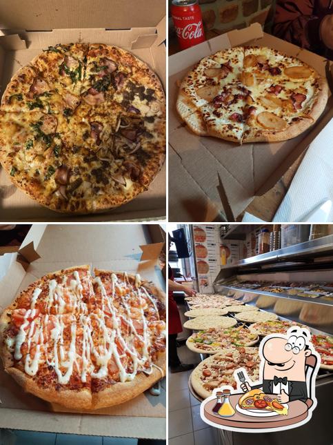 Choisissez des pizzas à Domino's Pizza Charleroi-sud