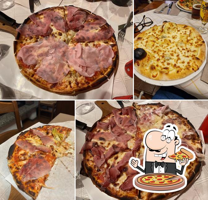 Probiert eine Pizza bei La Vecchia Locanda