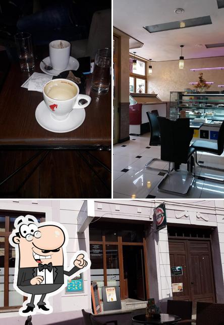 Installez-vous à l'une des tables de Caffe bar Jet-Set Pakrac