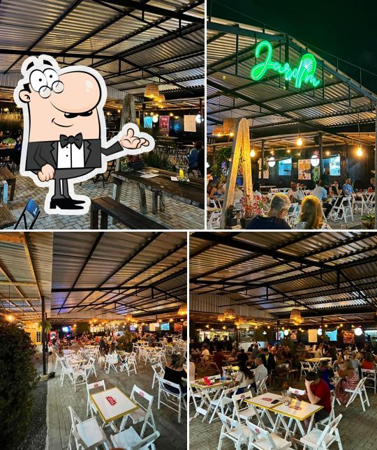 O interior do Jardim Gastrobar Food Park