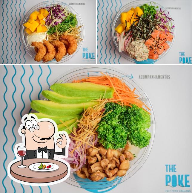 Comida em The Poke - Fast Food Havaiano