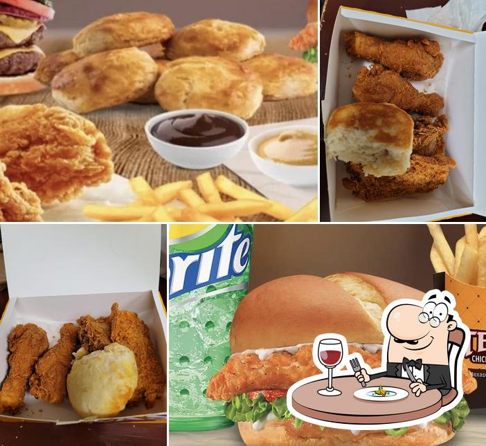 Tex's chicken and burgers near me