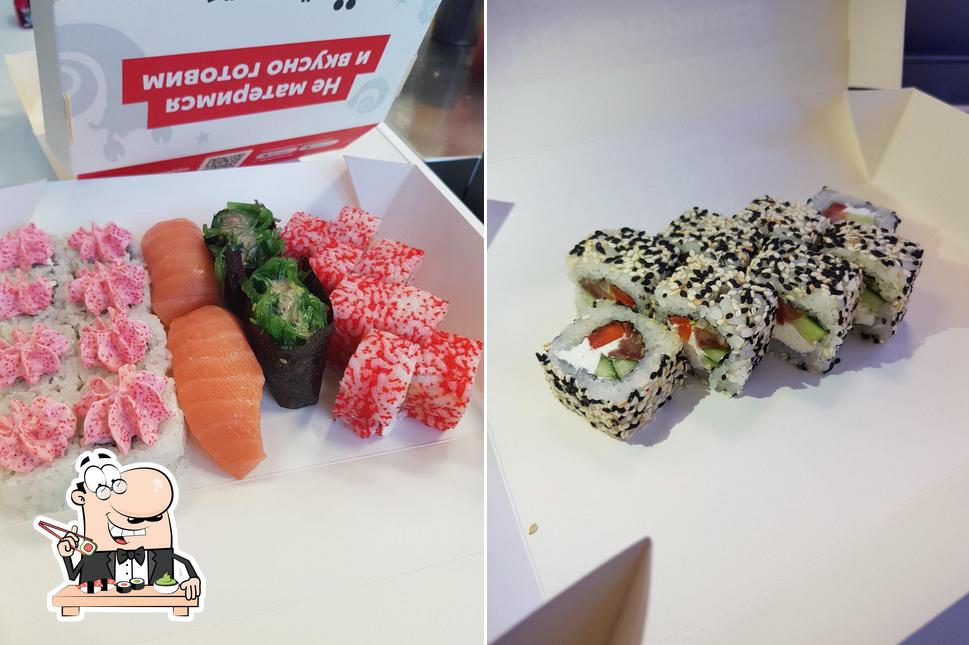 A Yobidoyobi, vous pouvez prendre des sushis