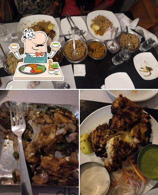 Food at De Bussy Restaurant