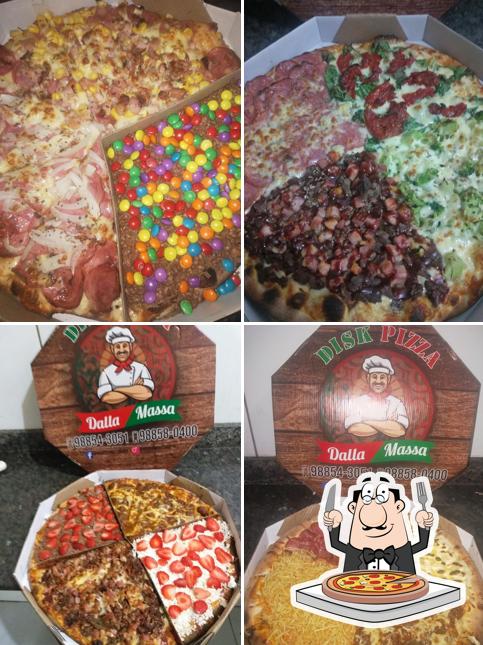 Disk pizza dallamassa