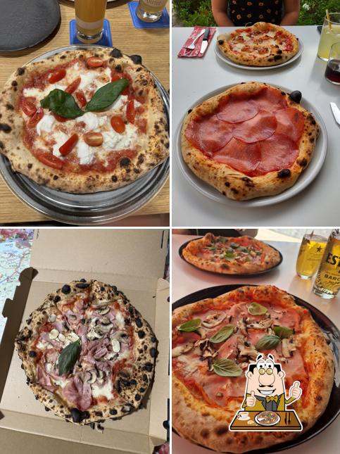 A Gostilnica in pizzerija Caprese, puoi assaggiare una bella pizza