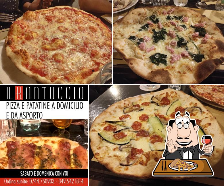 A Il Kantuccio, puoi provare una bella pizza