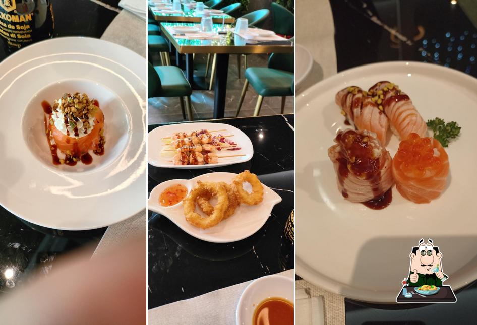 Platti al JIN SUSHI RESTAURANT