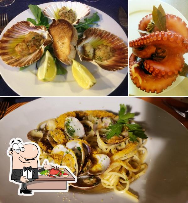 I clienti di Ristorante L'Aragosta possono gustare diversi prodotti di cucina di mare