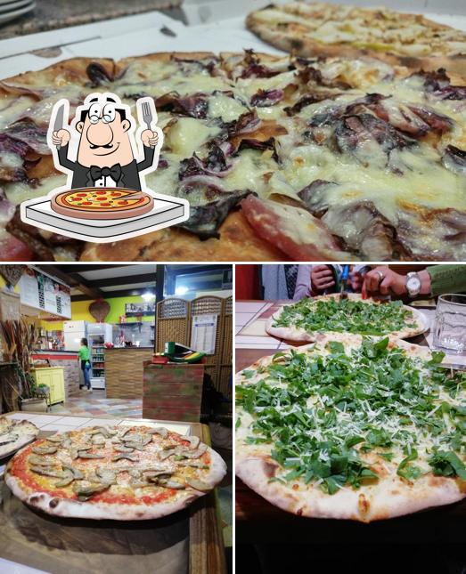 Ordina tra le molte varianti di pizza