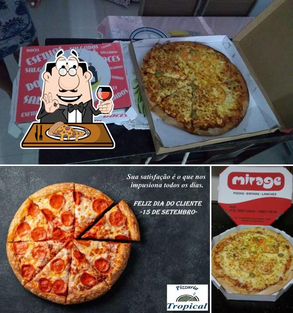 Consiga diversos tipos de pizza