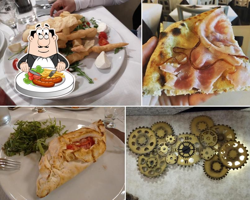 Platti al Pizzeria La Smorfia