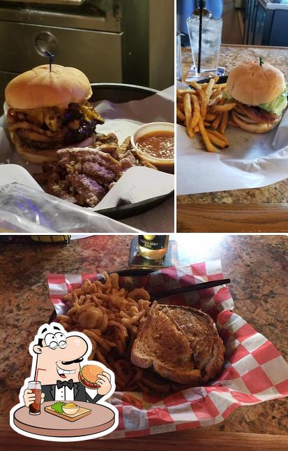 Order a burger at Buca's Bar & Grill