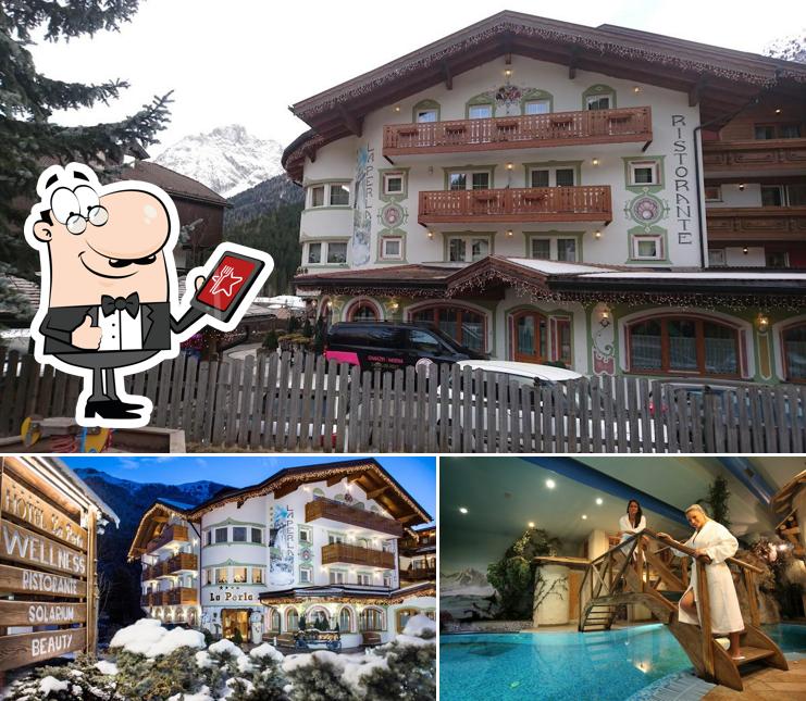 Gli esterni di Hotel La Perla Wellness & Beauty