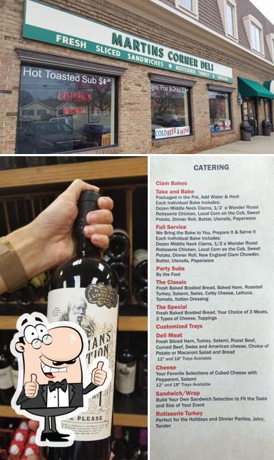 Martin's Deli, 20505 Detroit Rd in Rocky River Restaurant menu and