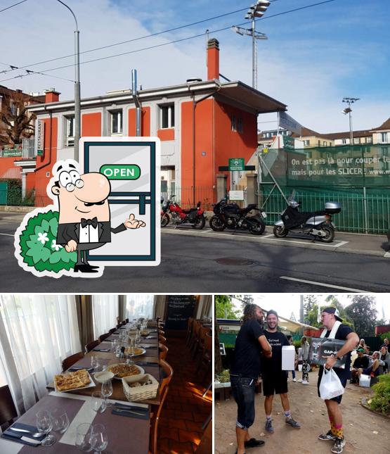 La foto della esterno e tavolo da pranzo di LE MTC - Restaurant