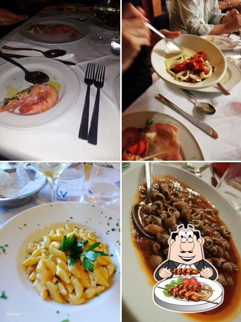 Cibo al Ristorante Belvedere "La Rosa dei Venti"