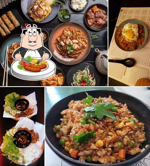 Plats à Golden Rice