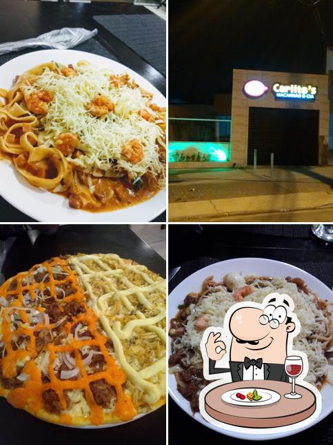 Comida em Carlito's Macarrão e CIA