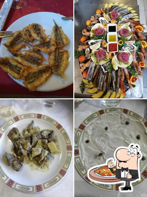 Ristorante Al Girarrosto offre un menu per gli amanti dei piatti di mare