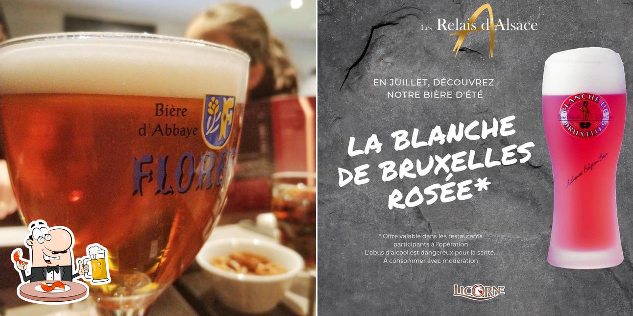 Commandez un verre de bière blonde ou brune