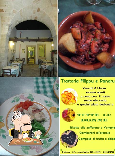 Platti al Trattoria Filippu e Panaru