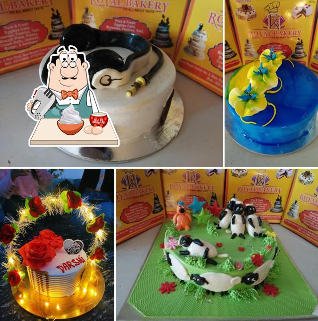 Royal Bakery provides a range of sweet dishes