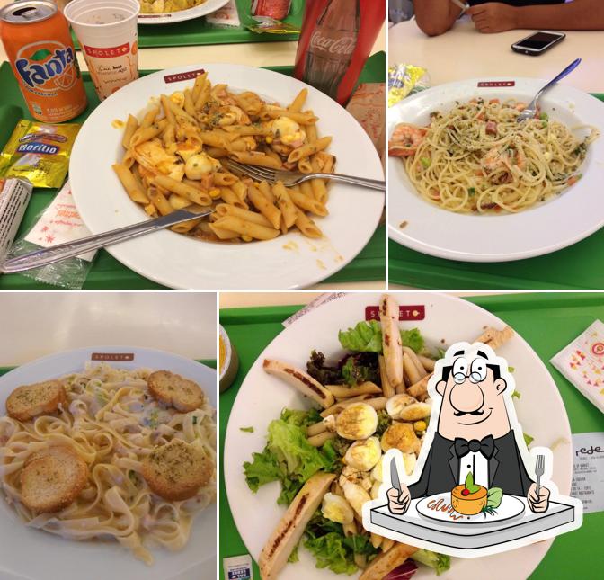 Comida em Spoleto