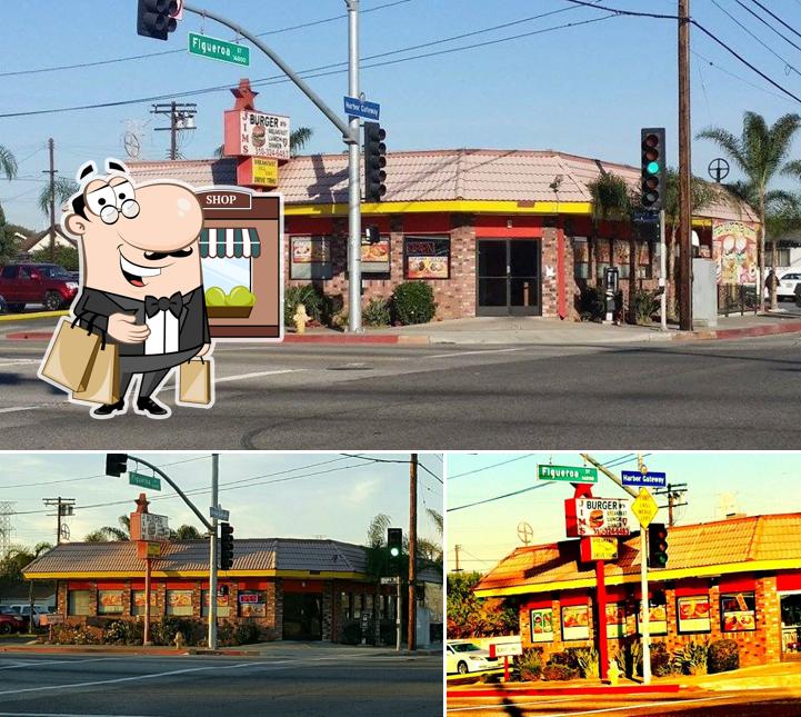Jim's Burgers No. 9, 16025 S Figueroa St in Gardena Restaurant menu