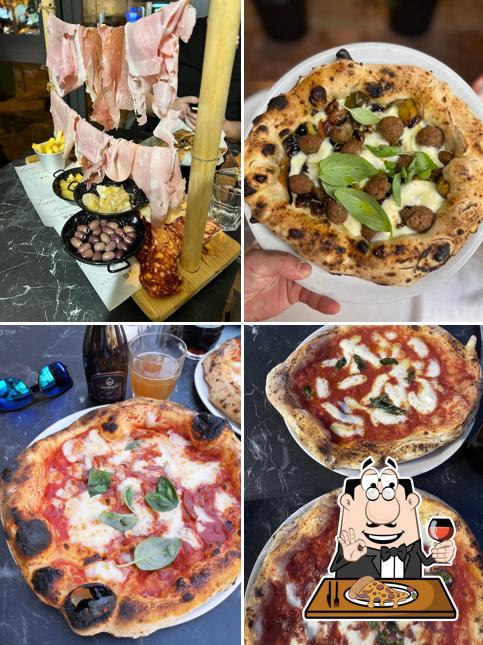 Ordina tra le molte varianti di pizza