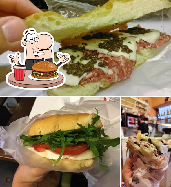 Treat yourself to a burger at Il Bufalo Trippone
