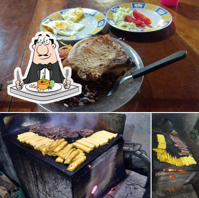 Comida em Bar e Lanchonete Ilha Bela - Chuleta Com Polenta