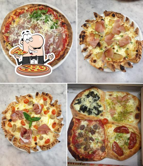 Prenez de nombreux types de pizzas