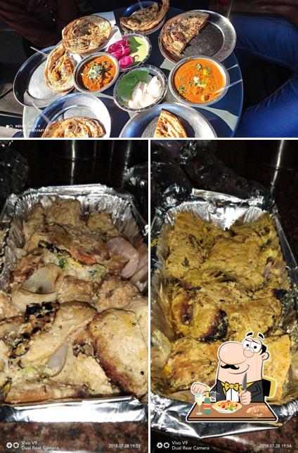 Food at Bhola Dhaba