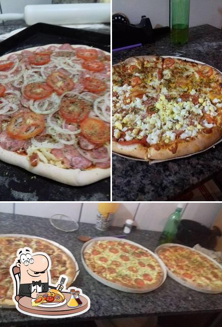 Escolha pizza no Pizzaria Colinas Assis sp. Assis SP