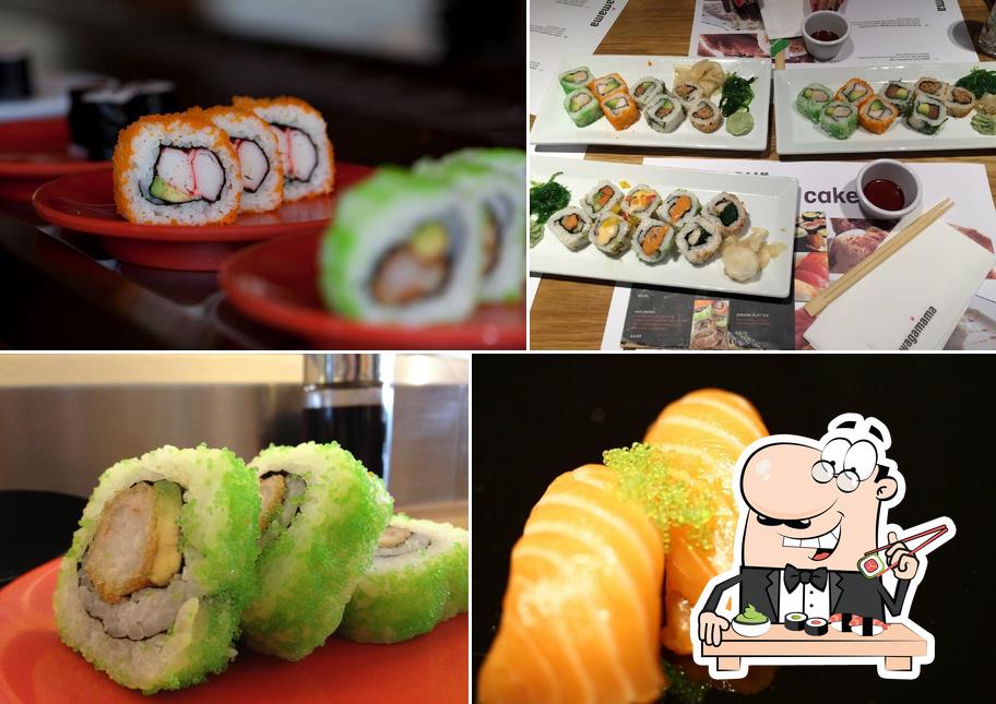 Sushi rolls are offered by Sako Sushi