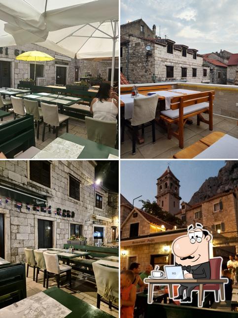 Gli interni di Restoran PULJIZ
