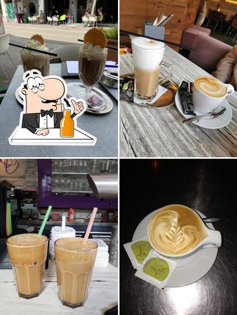 Enjoy a drink at Cafe Lato