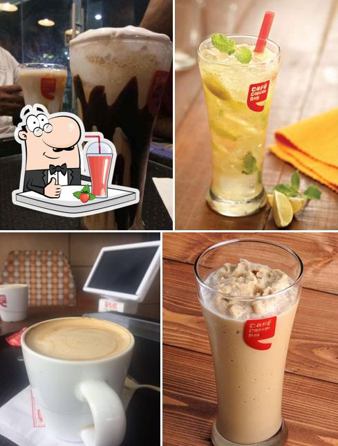 Cafe Coffee Day serves a range of beverages