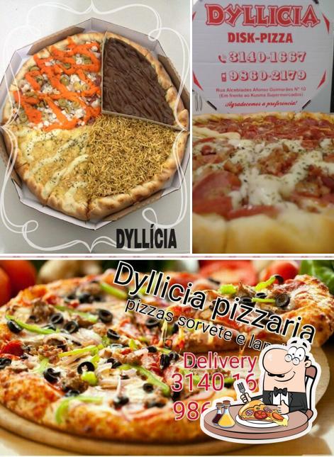 Consiga diversos tipos de pizza