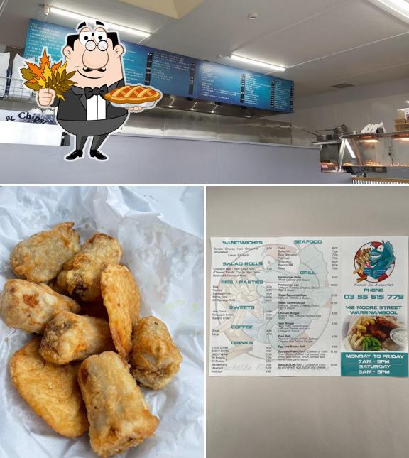 Look at the photo of Trackside fish and chips / cafe