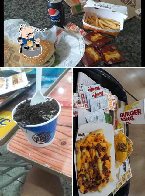 Comida em Burger King